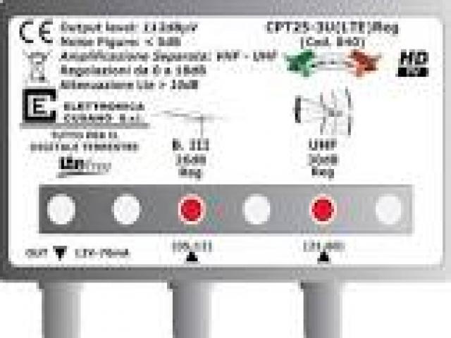 Telefonia - accessori - Beltel - labgear amplificatore antenna tv da palo vero affare