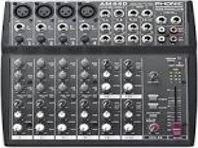 Telefonia - accessori - Beltel - phonic am440 mixer 12 canali vero affare
