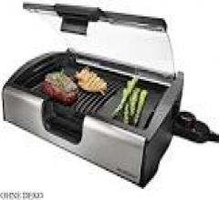Beltel - ozavo grill da tavolo coperchio in vetro tipo nuovo