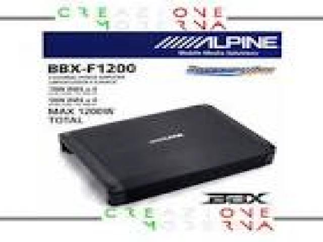 Telefonia - accessori - Beltel - alpine electronics bbx-f1200 amplificatore ultimo modello