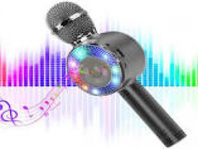 Telefonia - accessori - Beltel - saponintree microfono karaoke tipo conveniente