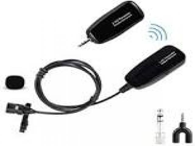 Telefonia - accessori - Beltel - boya microfono lavalier 2.4 g tipo economico