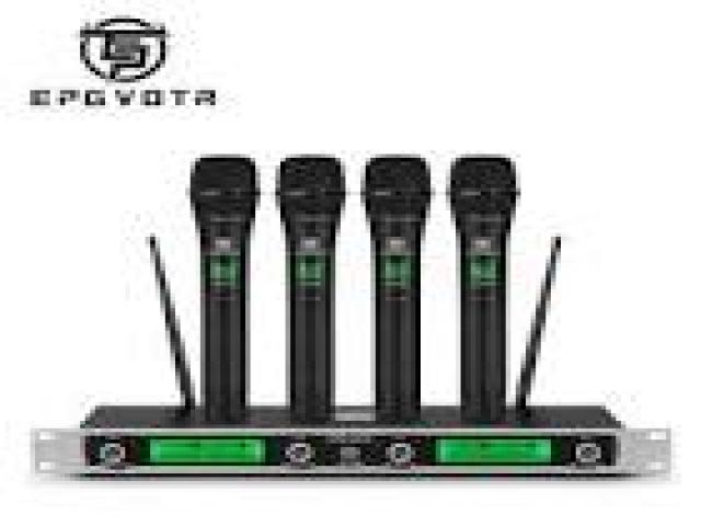 Beltel - ammoon sistema di microfono 4 canali uhf senza fili vero affare