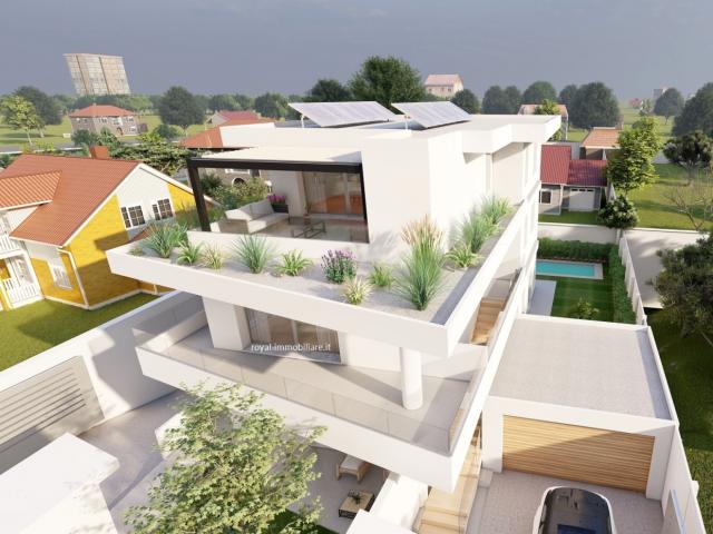 Case - Residenza magnolia - appartamento in villa con terrazzi, design in classe a!
