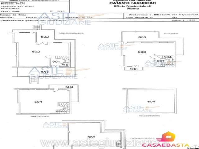 Case - Appartamento - via della crisopa n. 44 - 00134