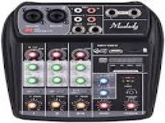 Telefonia - accessori - Beltel - muslady console mixer 4 canali molto conveniente