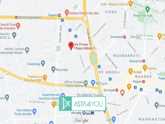 Case - Appartamento all'asta in via privata filippo abbiati 5, milano (mi)