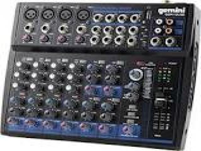 Telefonia - accessori - Beltel - gemini gem 12 usb mixer ultimo sottocosto