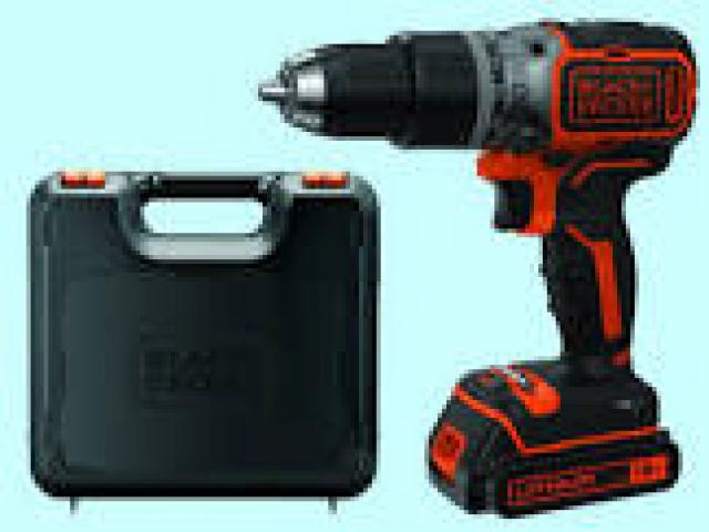 Telefonia - accessori - Beltel - black+decker bl188k-qw trapano vero sottocosto