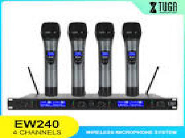 Beltel - ammoon sistema di microfono 4 canali uhf senza fili molto conveniente