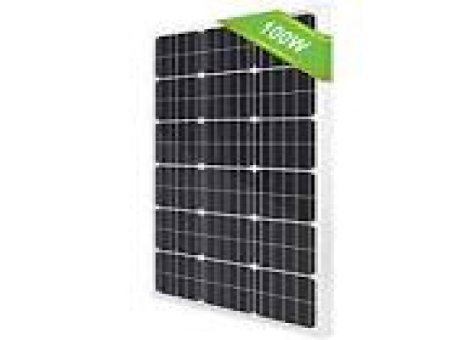 Beltel - eco-worthy pannello solare 100 watt 12 volt tipo nuovo