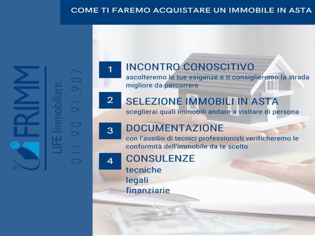 Case - Appartamento e autorimessa in asta
