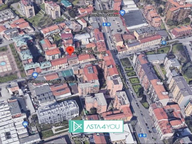 Case - Ufficio all'asta in via sibari 6, milano (mi)