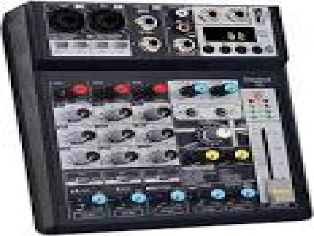Telefonia - accessori - Beltel - neewer mixer console 8 canali ultimo tipo